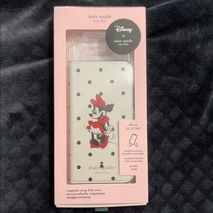 Kate Spade Leather Minnie Mouse iPhone 12/12 PRO case